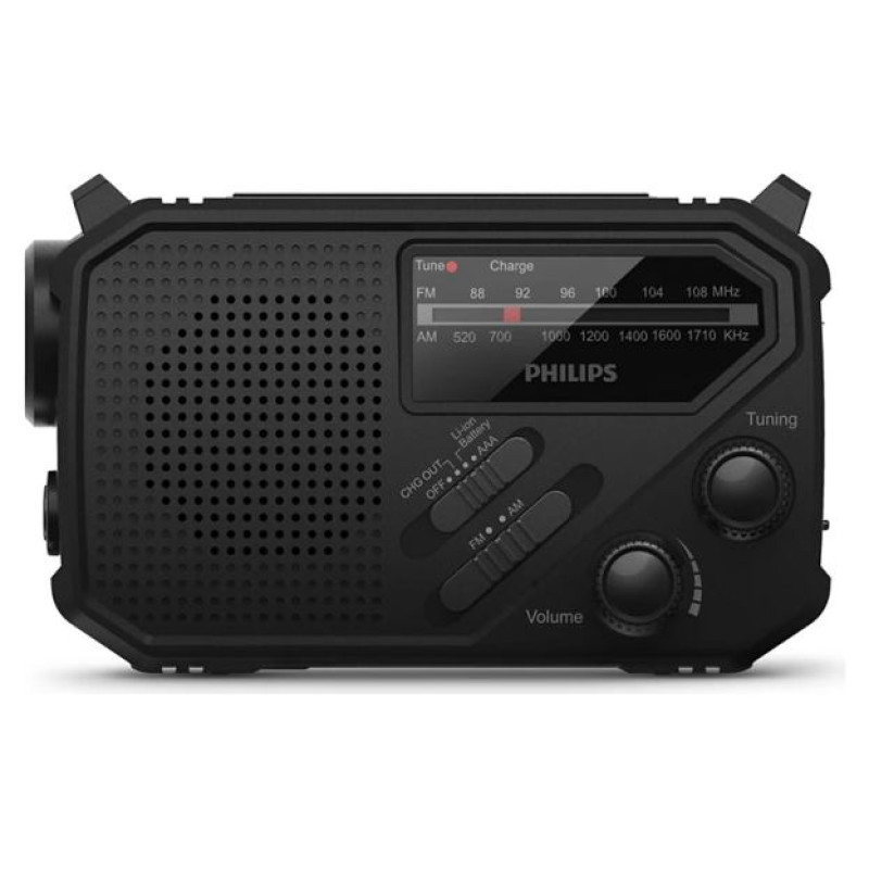 Philips portatīvais kabatas izmēra radio, melns - TAR1609/00