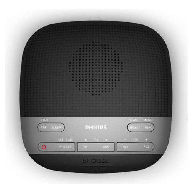 Philips radio pulkstenis, melns - TAR3505/12
