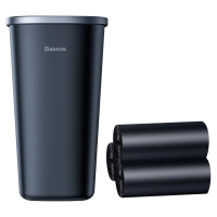 Baseus CRLJT-A01 waste bin for a car mounted in a cup holder - black