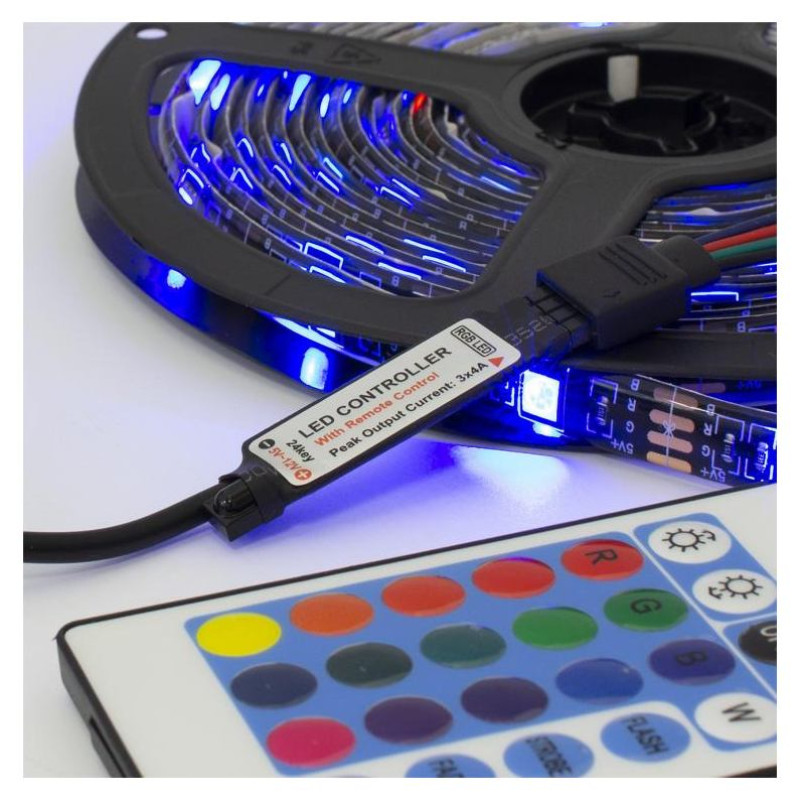 White Shark Helios LED-05 RGB LED Strip With Remote Control