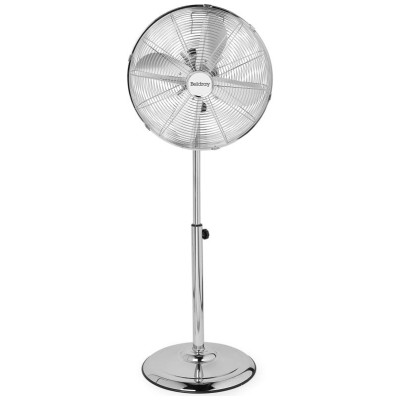 Beldray EH3263VDE chrome pedestal fan