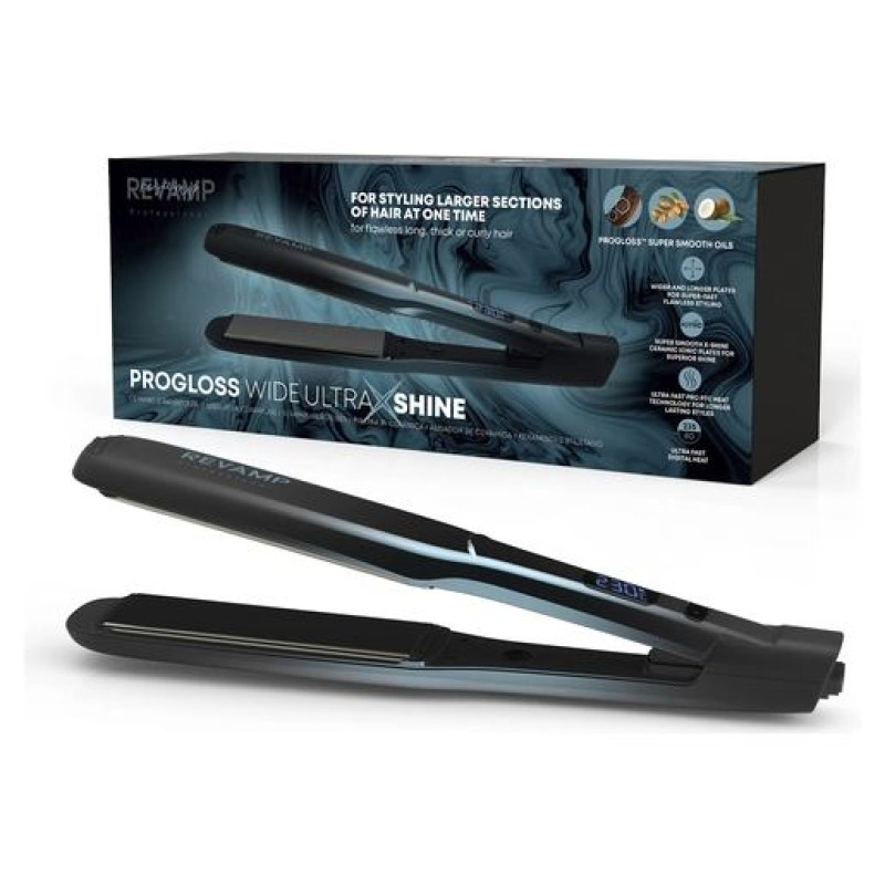 Revamp ST-2000-EU Progloss Wide Ultra X Shine Hair Straightener
