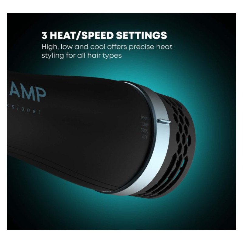 Revamp DR-2000A-EU Progloss Volume Blow Dry Hot Air Styler Black