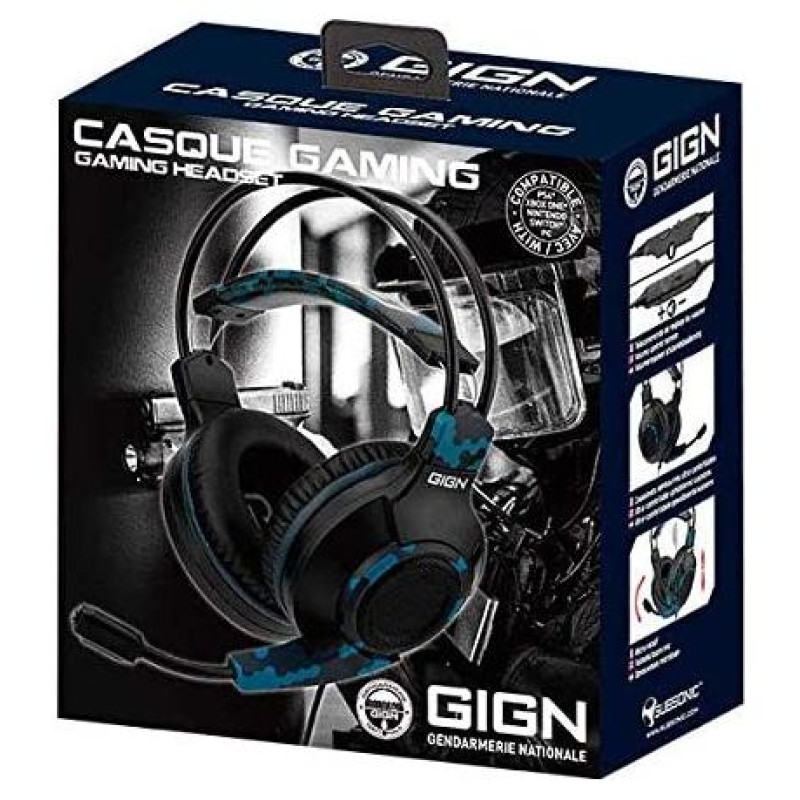 Subsonic Gaming Headset Tactics GIGN