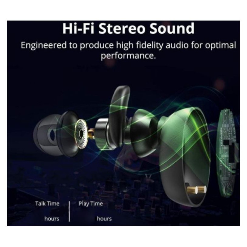 V.silencer Ture Wireless Earbuds White