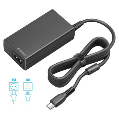 Sandberg 135-76 USB-C AC Charger PD65W EU+UK