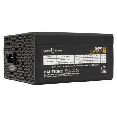 White Shark GPSU-B600S Colonel-2 600W 80+ Bronze FullModular