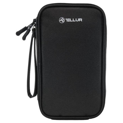 Tellur Universal travel cable organiser Black