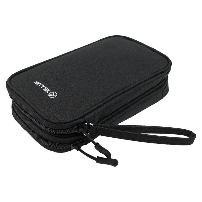 Tellur Universal travel cable organiser Black