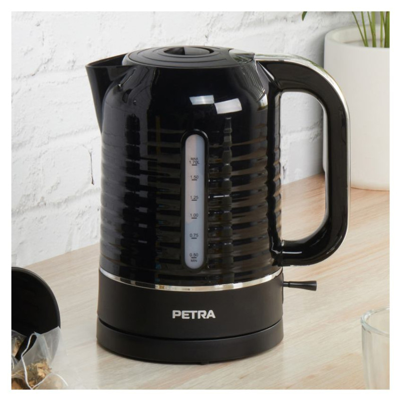 Petra PT5572BLKVDE Oscuro 3KW kettle