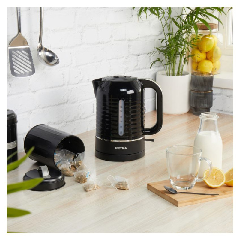 Petra PT5572BLKVDE Oscuro 3KW kettle