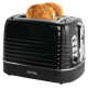Petra PT5573BLKVDE Oscuro 2 slice toaster