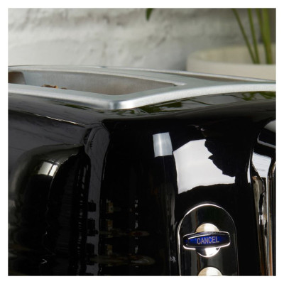 Petra PT5573BLKVDE Oscuro 2 slice toaster