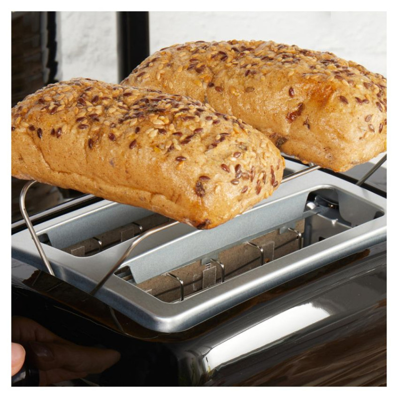 Petra PT5573BLKVDE Oscuro 2 slice toaster
