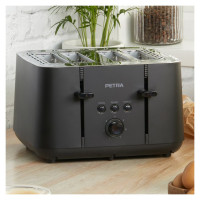 Petra PT5565MBLKVDE 4-Slice Toaster