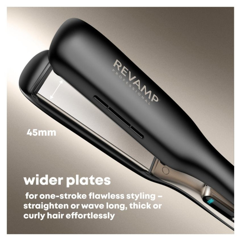 Revamp ST-3000-EU Enigma Wide Radiance Hair Straightener