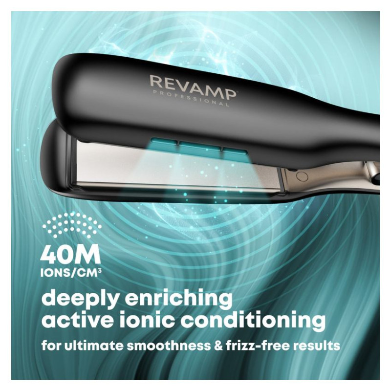 Revamp ST-3000-EU Enigma Wide Radiance Hair Straightener