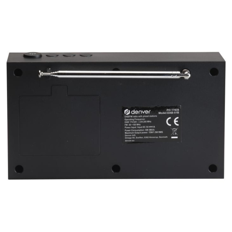 Denver DAB-51B  Black