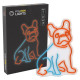 Manta SNL68MT Style Neon Lights FRENCH BULLDOG Multicolor