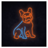 Manta SNL68MT Style Neon Lights FRENCH BULLDOG Multicolor