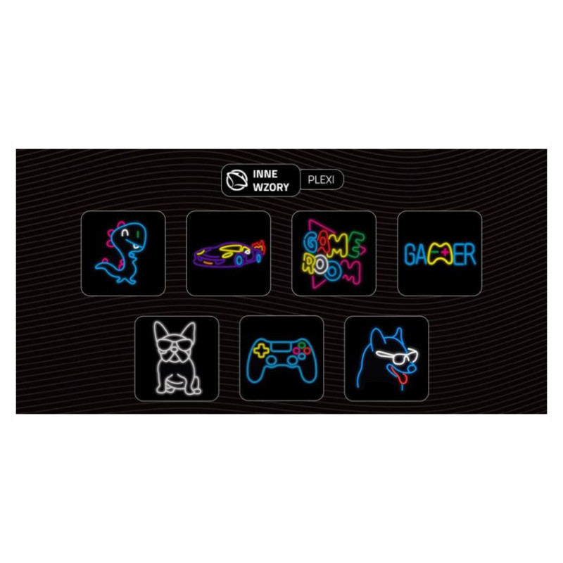 Manta SNL68MT Style Neon Lights FRENCH BULLDOG Multicolor