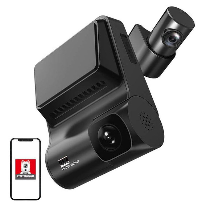 Ddpai Z50 4K Dual-Channel Dashcham GPS