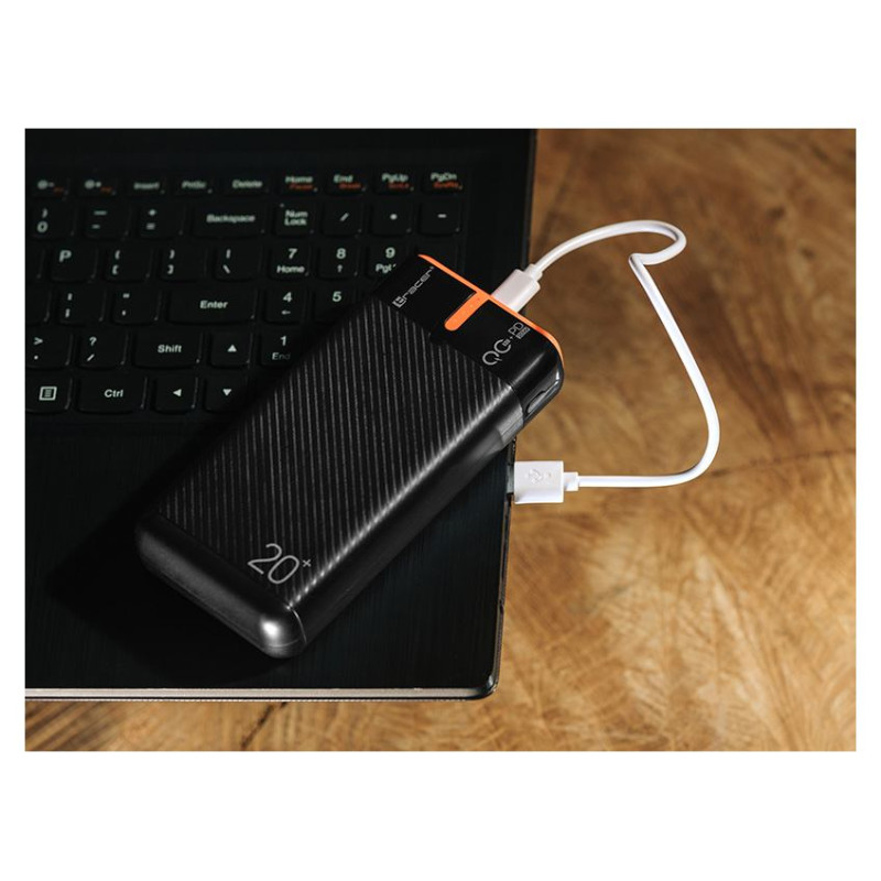Tracer 47516 EnerGen 20000mAh Power Bank black/orange
