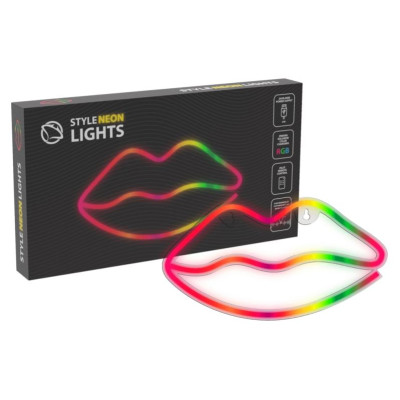 Manta SNL61RGB Style Neon Lights LIPS