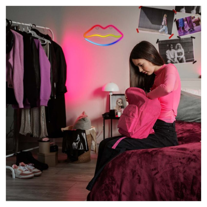 Manta SNL61RGB Style Neon Lights LIPS