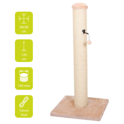 Europet Bernina Nagu asināmais īpa&scaron;i augsts COMFORT GIANT 56x56x120cm be&scaron;s