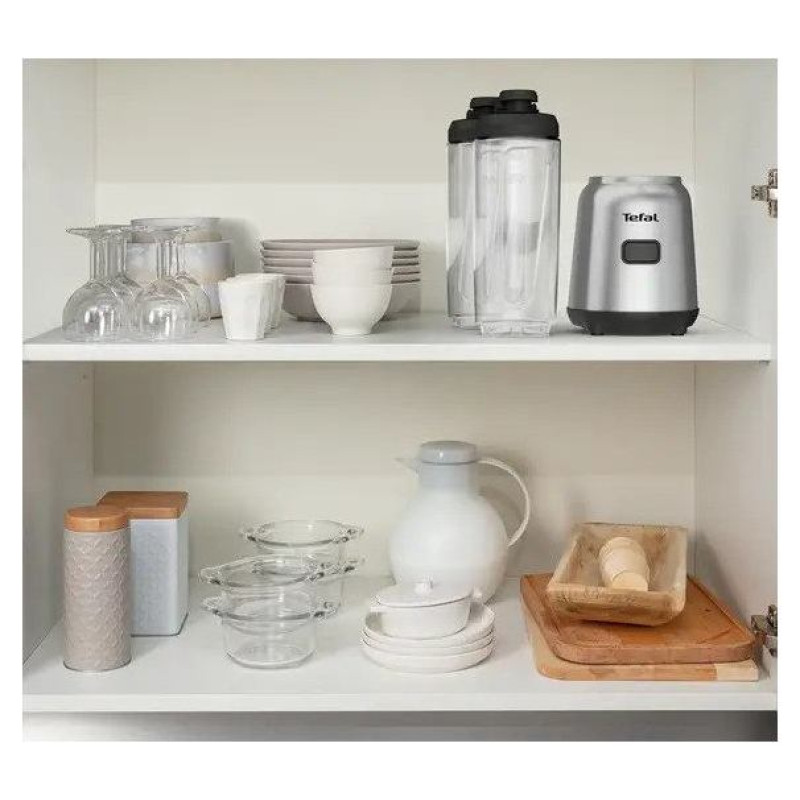 Tefal Mix&Move sporta blenderis, pelēks - BL15FD