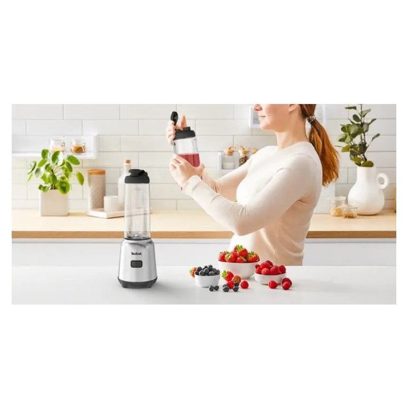 Tefal Mix&Move sporta blenderis, pelēks - BL15FD