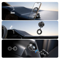Joyroom JR-ZS501 Magnetic Car Holder Compatible with MagSafe for Dashboard - Dark Gray