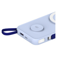 3Mk Protection Powerbank 3mk PastelUp 10,000mAh 22.5W USB 1A1C - blue