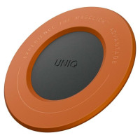 Uniq SnapMount Self-Adhesive Magnetic Holder - Orange and Black