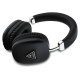 Guess Metallic Triangle Logo Over-Ear Headphones - Black