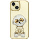 Nimmy Glasses Cool iPhone 15 Case - Beige