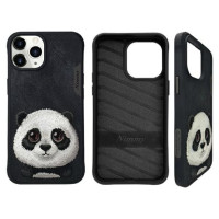 Nimmy Big Eyed Pet 2.0 Panda case for iPhone 15 Pro Max - black