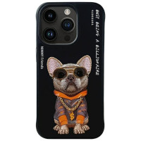 Nimmy Glasses Cool Case for iPhone 15 Pro Max - Black