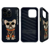 Nimmy Glasses Cool Case for iPhone 15 Pro Max - Black
