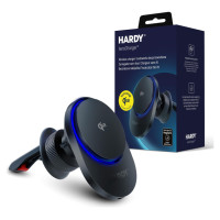 3Mk Protection 3mk Hardy AeroCharger Car Phone Holder with MagSafe 15W MPP Qi2 Inductive Charger - Black