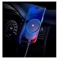 3Mk Protection 3mk Hardy AeroCharger Car Phone Holder with MagSafe 15W MPP Qi2 Inductive Charger - Black