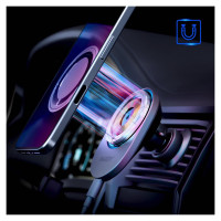 3Mk Protection 3mk Hardy AeroCharger Car Phone Holder with MagSafe 15W MPP Qi2 Inductive Charger - Black