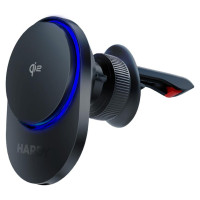 3Mk Protection 3mk Hardy AeroCharger Car Phone Holder with MagSafe 15W MPP Qi2 Inductive Charger - Black