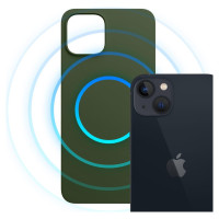 3Mk Protection 3mk Hardy MagSilicone Case for Apple iPhone 15 Plus - Green