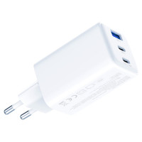 3Mk Protection USB-C USB-A 3mk Hyper GaN PD Charger 65W&trade; - White