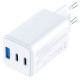 3Mk Protection USB-C USB-A 3mk Hyper GaN PD Charger 65W&trade; - White