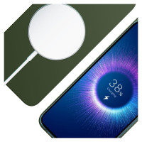 3Mk Protection 3mk Hardy MagSilicone Case for Apple iPhone 15 - Green