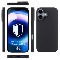 3Mk Protection 3mk Hardy Silicone MagCase for iPhone 16 Plus - Gray