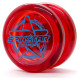 Yoyofactory YO-YO SPINSTRAR iesācējiem/ar iemaņām, sarkans - YO 444